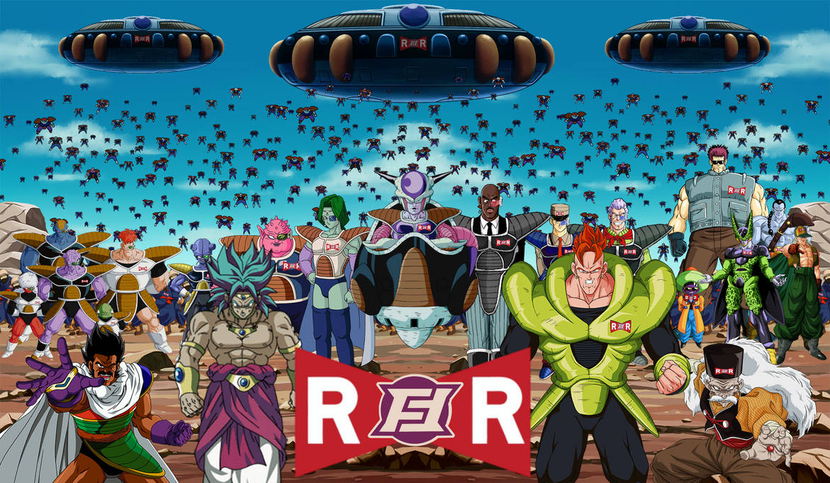 Frieza Force Raspberry The Red Ribbon Frieza Force by Fanofmanymedia on DeviantArt