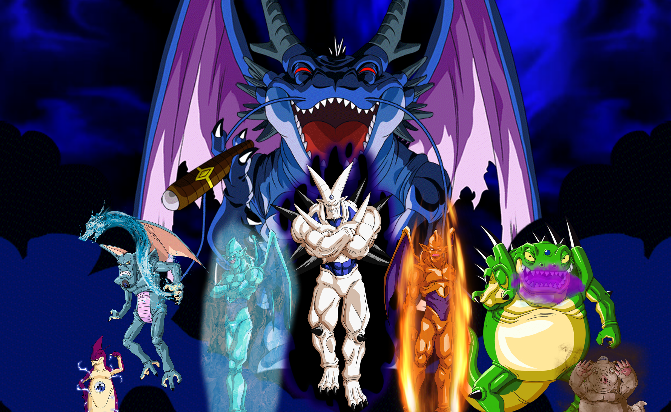 Shadow Dragonnet The Shadow Dragons by Fanofmanymedia on DeviantArt