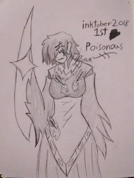 inktober2018, 1st day poisonous 