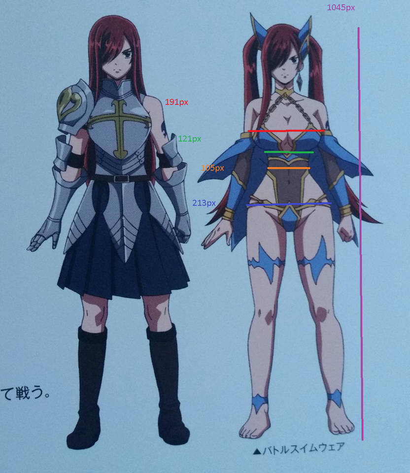 Erza Dragon Cry Measurments Revised by IreneBelserion69