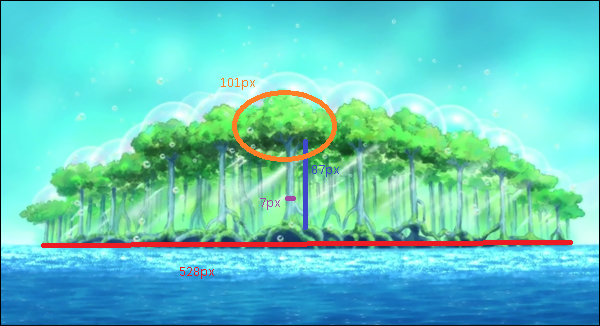 Mangroove trees height by IreneBelserion69