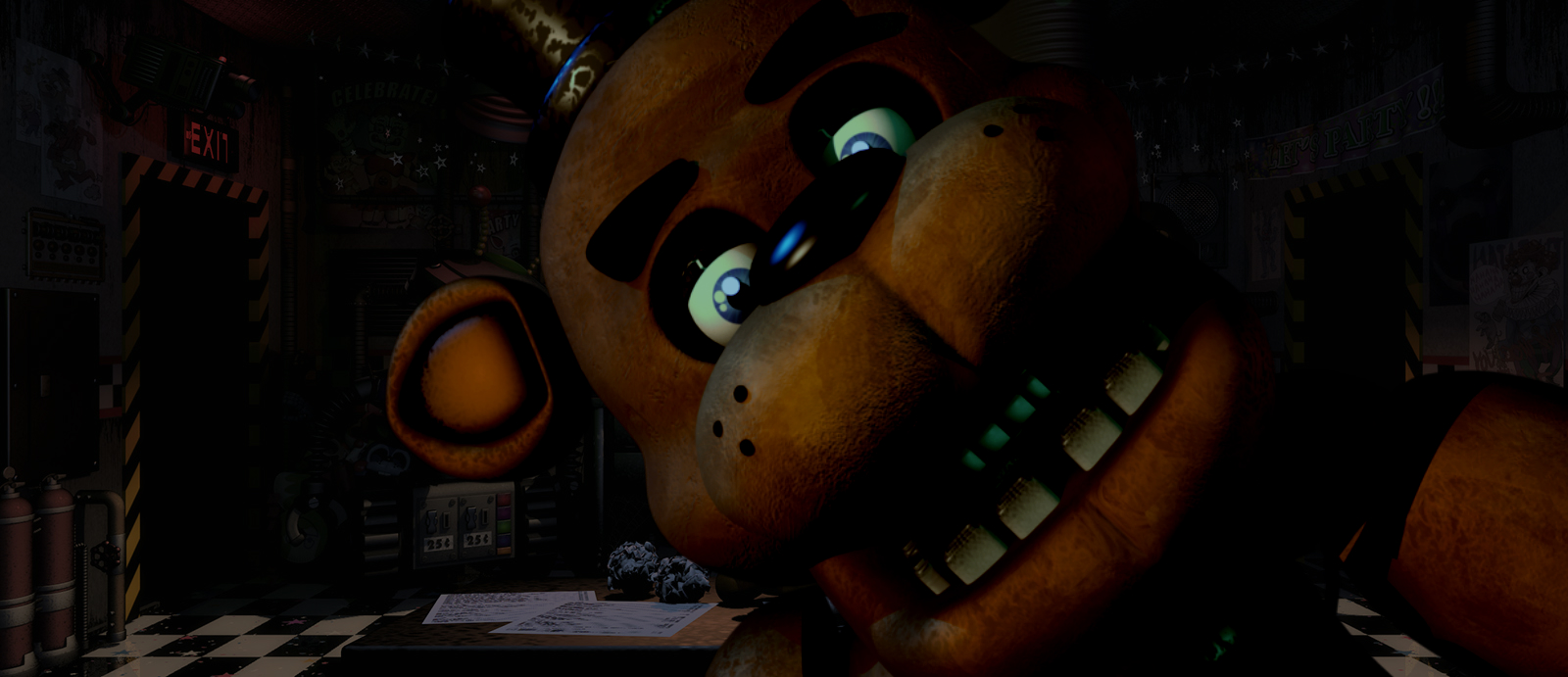 Blender/FNAF] Withered Freddy jumpscare frame by RazvanAndrei123 on  DeviantArt