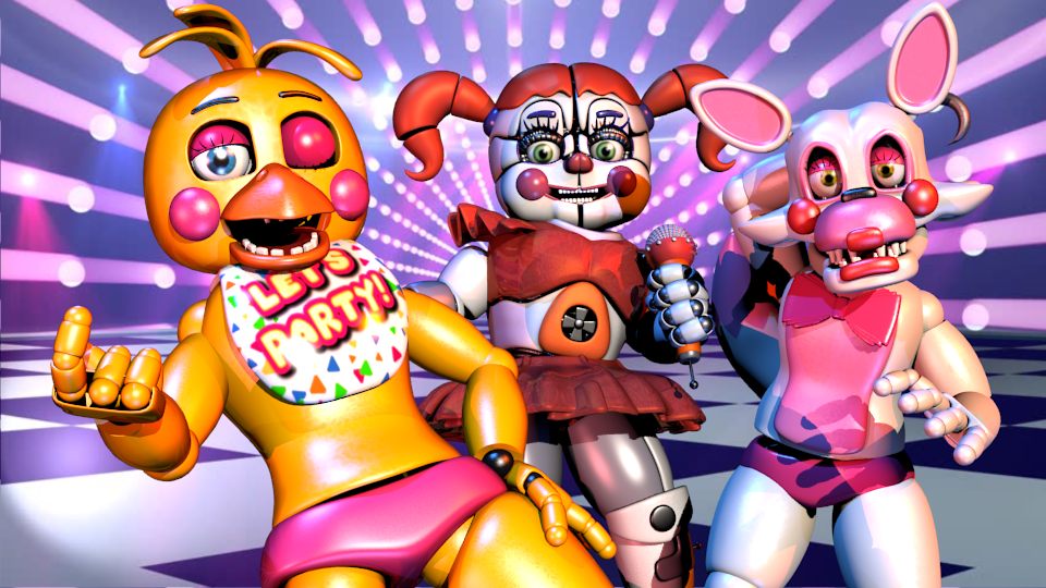 FnaF/Blender] Funtime Chica Random Renders #3 by AzamatBlender on  DeviantArt