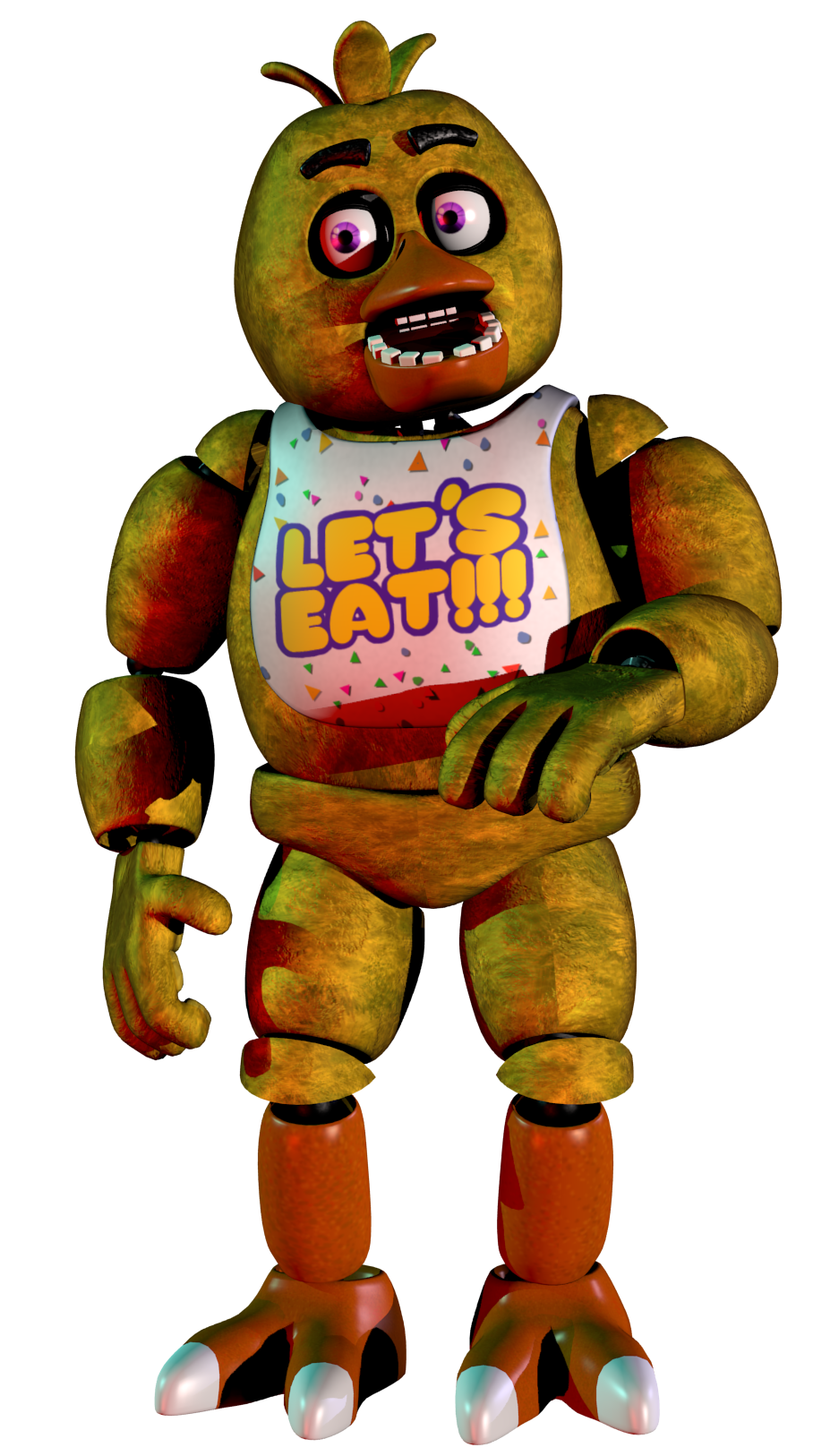 FNAF/BLENDER CHICA FULL BODY ! by FnaFcontinued on DeviantArt.