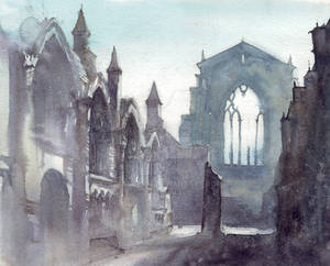 Watercolour Ruins