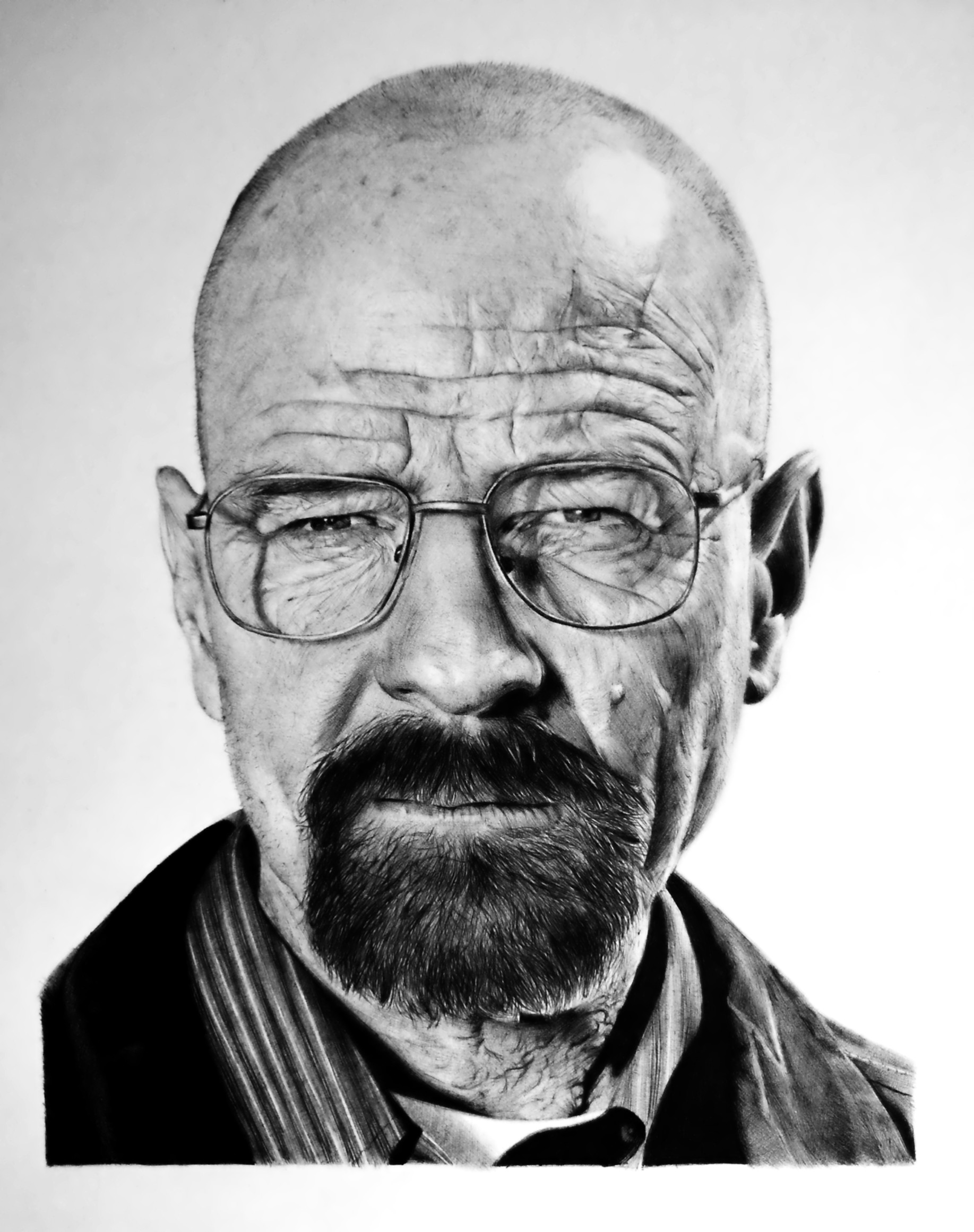 Walter White Breaking Bad(Bryan Cranston) pen 2015