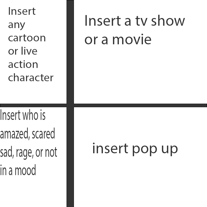 Reaction Template Reaction Template left by Sonicgod77 on DeviantArt