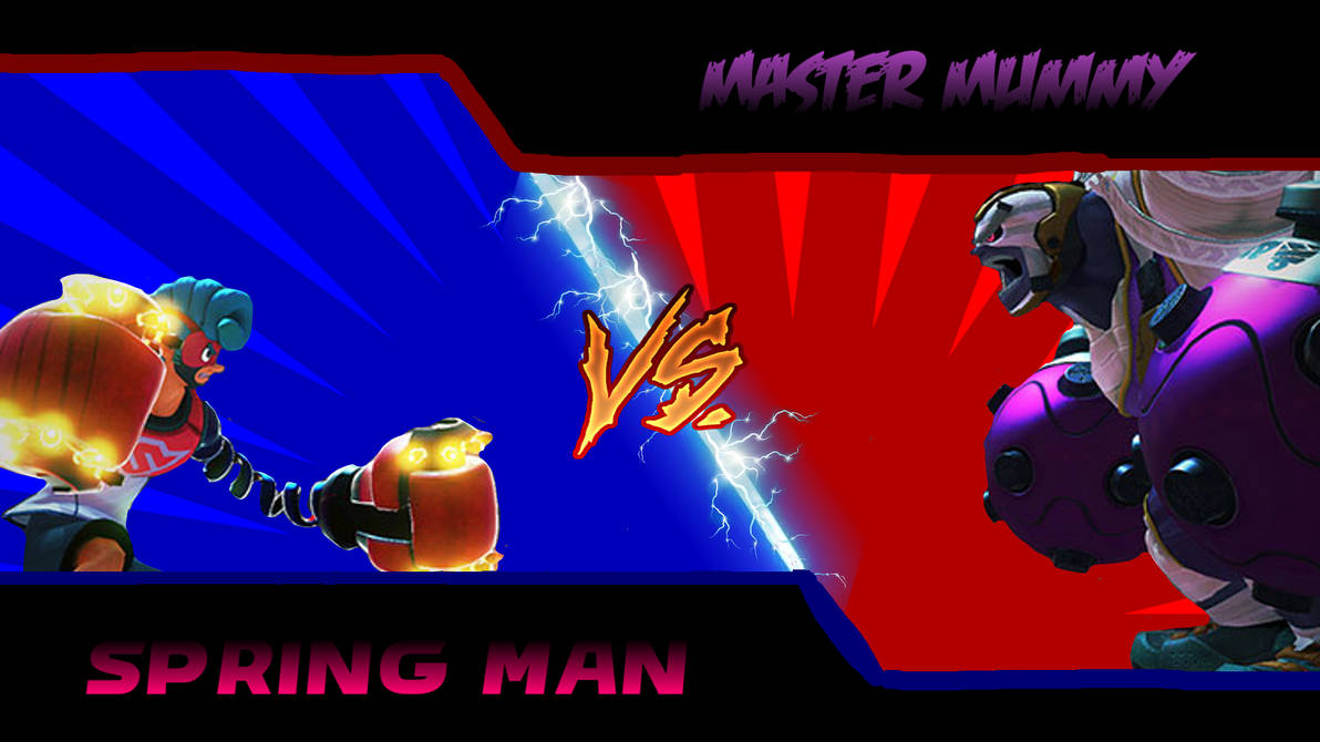 Spring Man Model Spring Man VS Master Mummy by Sonicgod77 on DeviantArt