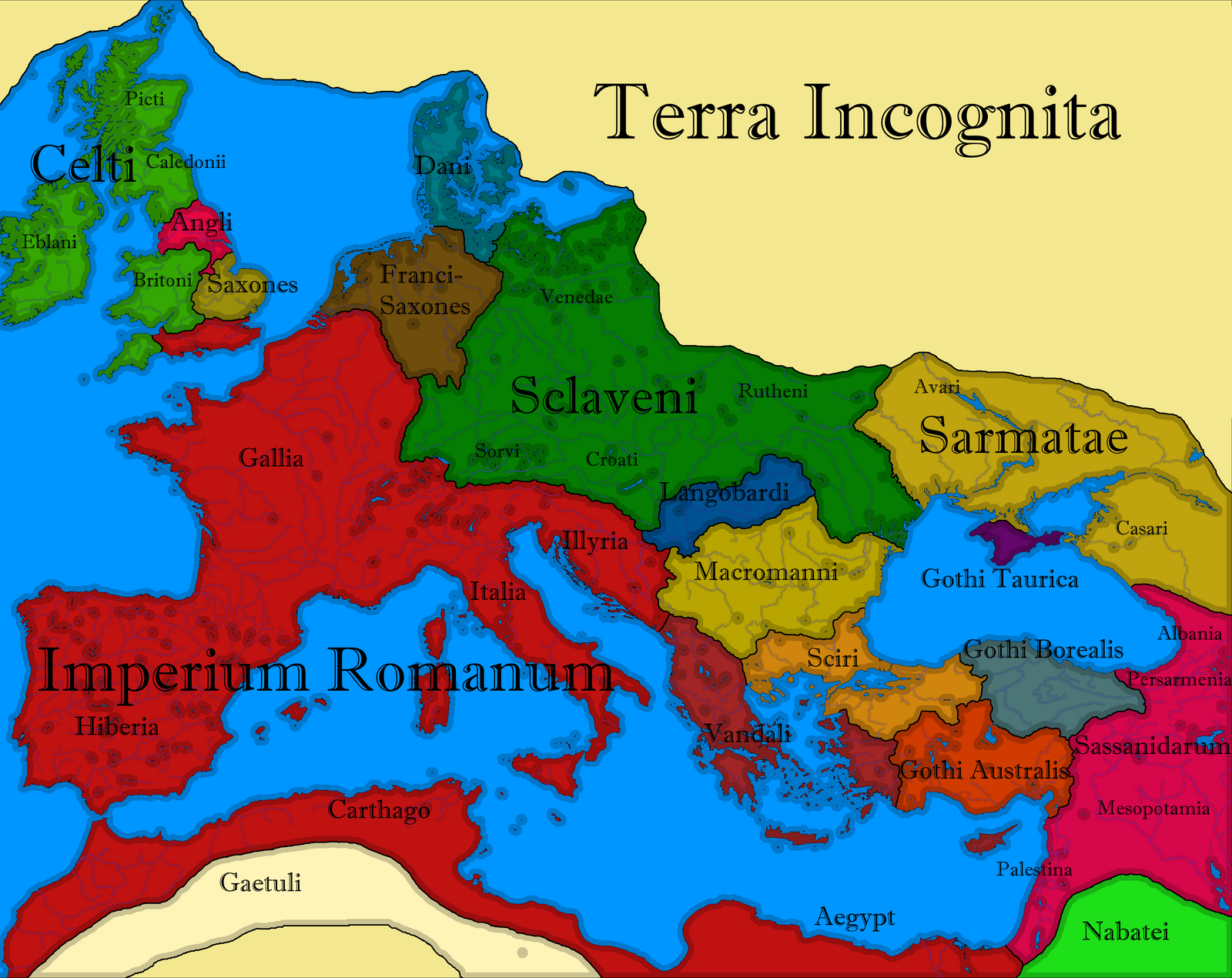 The Eternal City - 500 AD