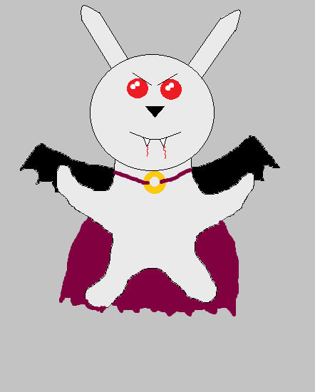 Vampire Rabbit Deviantart Vampire Bunny by roxan1930 on DeviantArt