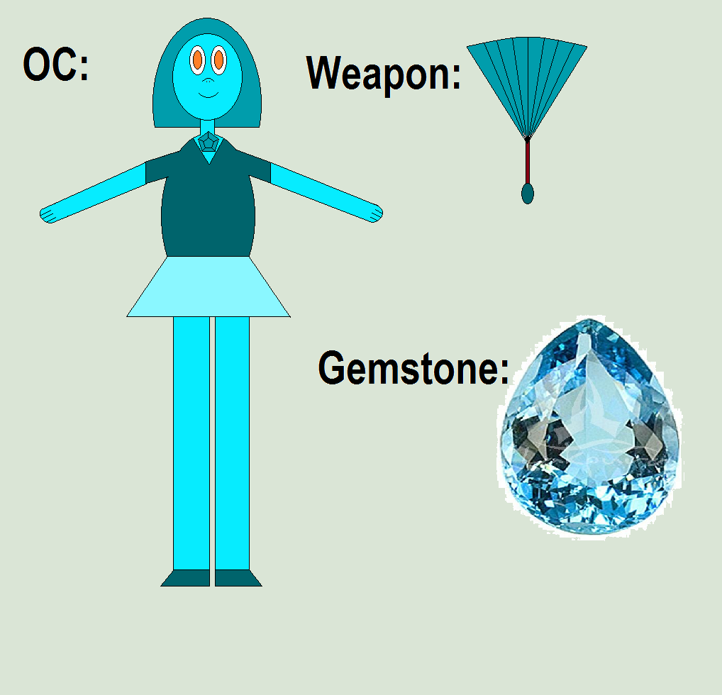 Steven Universe OC - Aquamarine