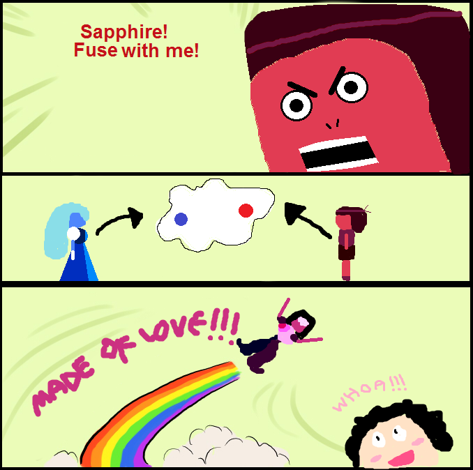 Steven Universe - Sapphire! Fuse with me!