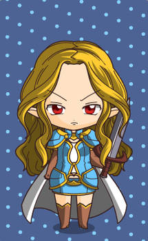 ChibiMaker - Les Legendaires - Shamira