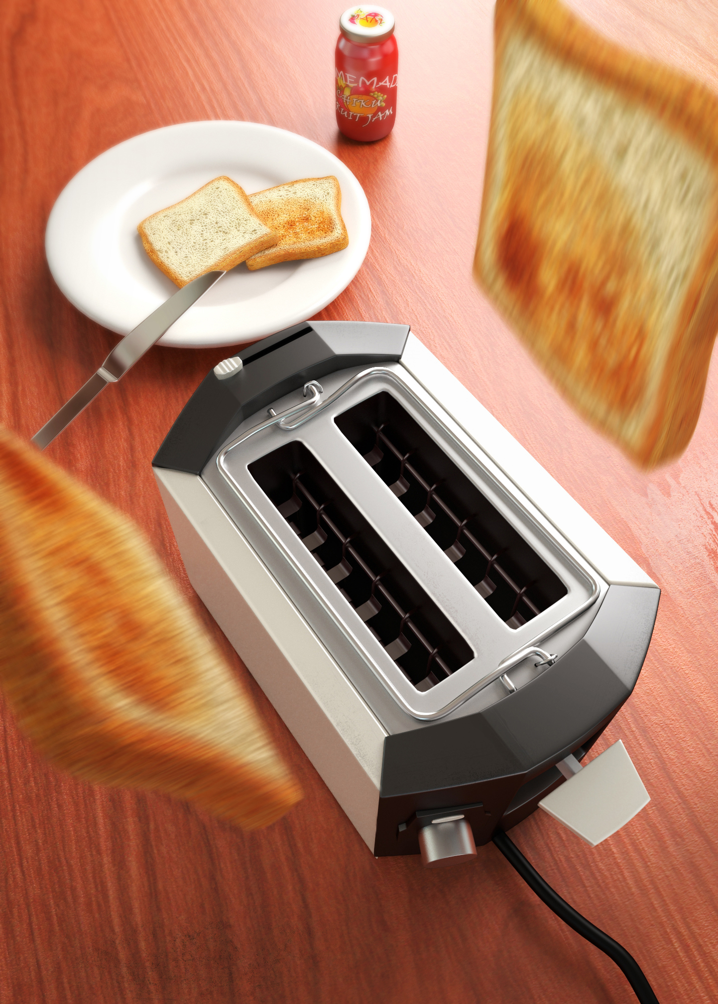 Toaster 3D