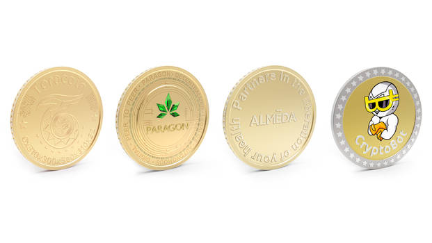 Cryptocurrency coins