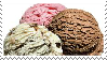 Ice Cream Scoops Stamp