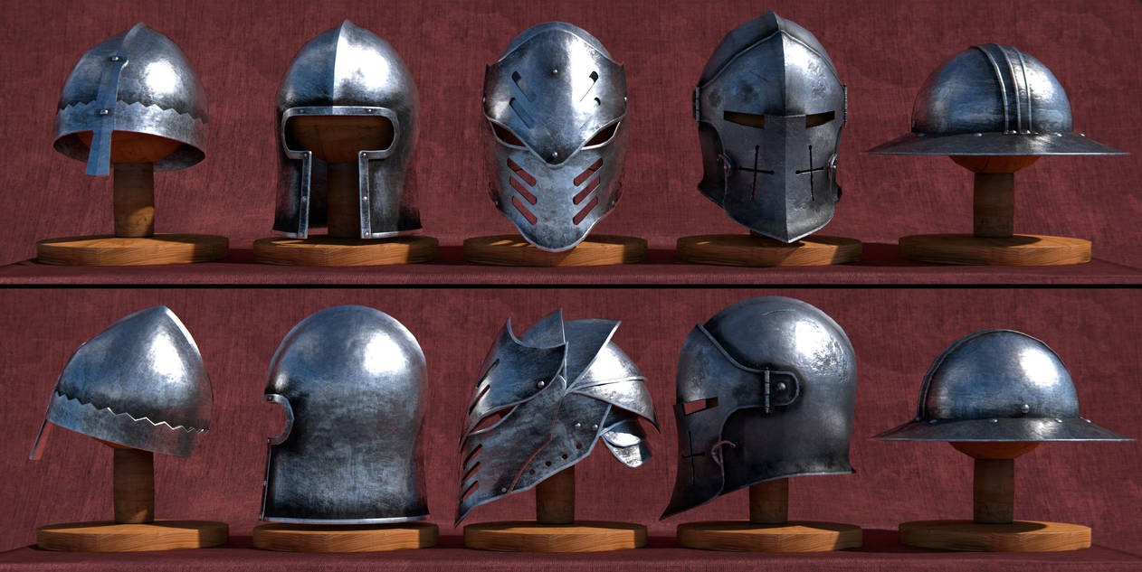 linje Tilståelse Centimeter Medieval - Fantasy Helmets by Nikola3D on DeviantArt