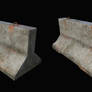 Concrete barricade
