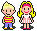 Lucas and Nana older sprites