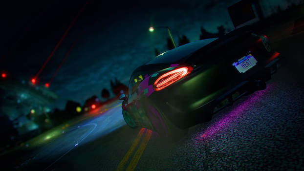 A Cayman drifts in the night [NFS Heat]