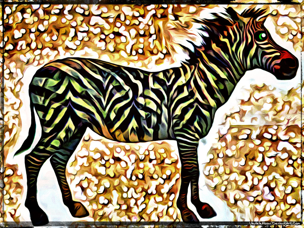 Digital Painting: A Different Stripe