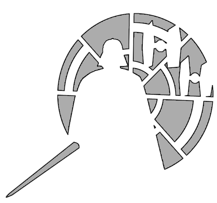 Vader Pumpkin Stencil