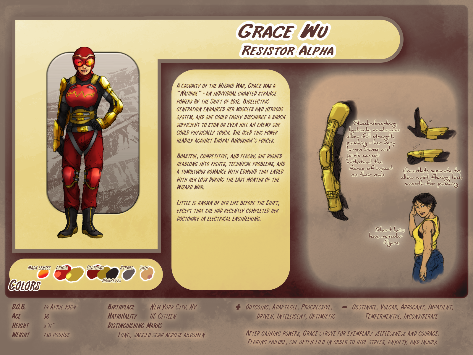 Character Profile: Grace Wu