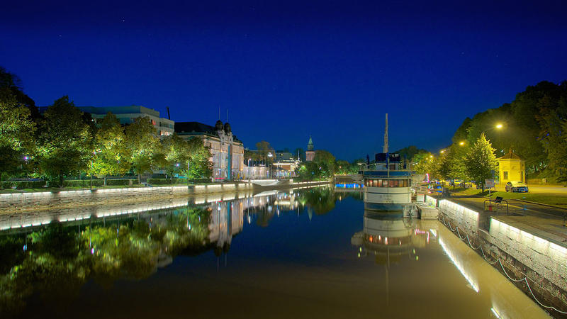 Aura river in Turku