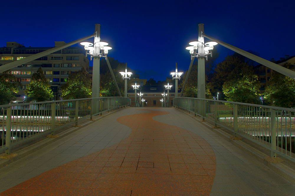 Theater bridge in Turku