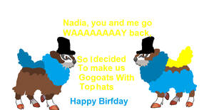 Happy Birfday Nadia