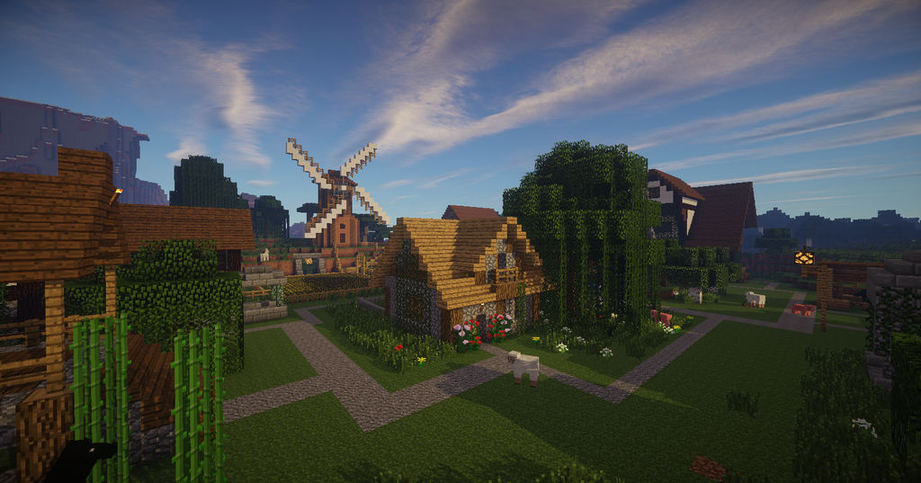 Minecraft Town Layout Deviantart Town by DarkHorses90 on DeviantArt
