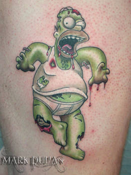 ZOMBIE HOMER SIMPSON