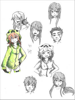 Random Mobs and Sketches