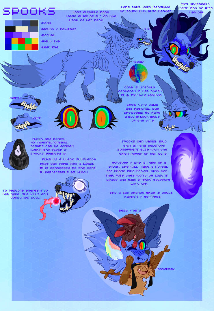 Spooked Reference Spooks Reference Sheet 2018 by Abbadoo02 on DeviantArt