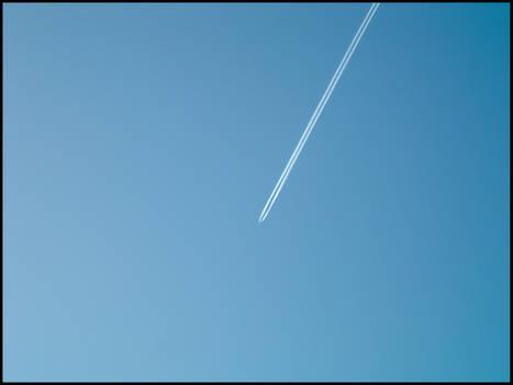 Plane sky