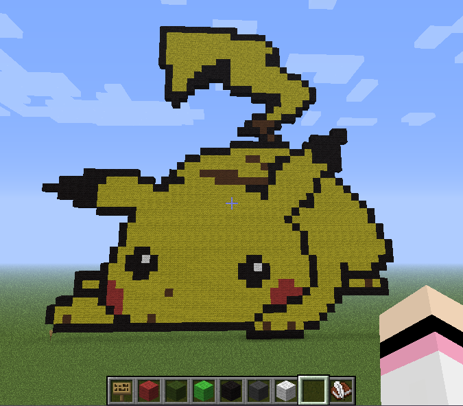 Minecraft Pichachu Pikachu by Minecraft-Ipod on DeviantArt