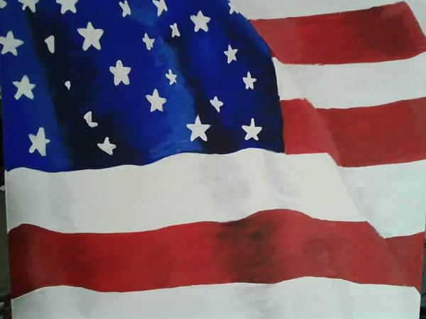America Deviantart Flags American flag by samanthasolar123 on DeviantArt