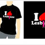 i love lesbs tee