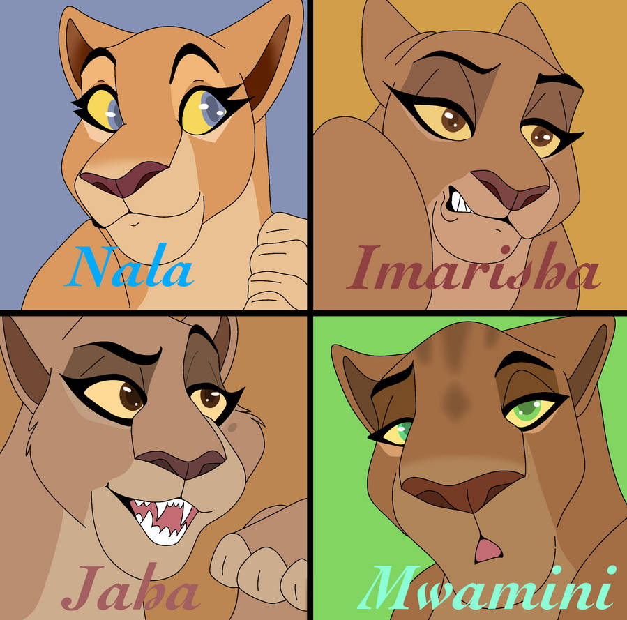 Simba Wifa The Wives of Simba by CattyBonniethecat on DeviantArt