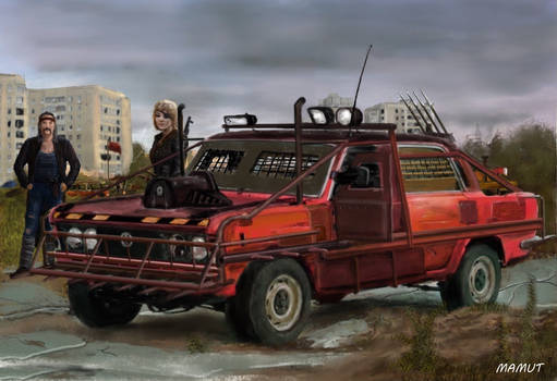 post apocalyptic car 4
