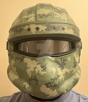 MK.2 SPARO Combat Helmet (Front)