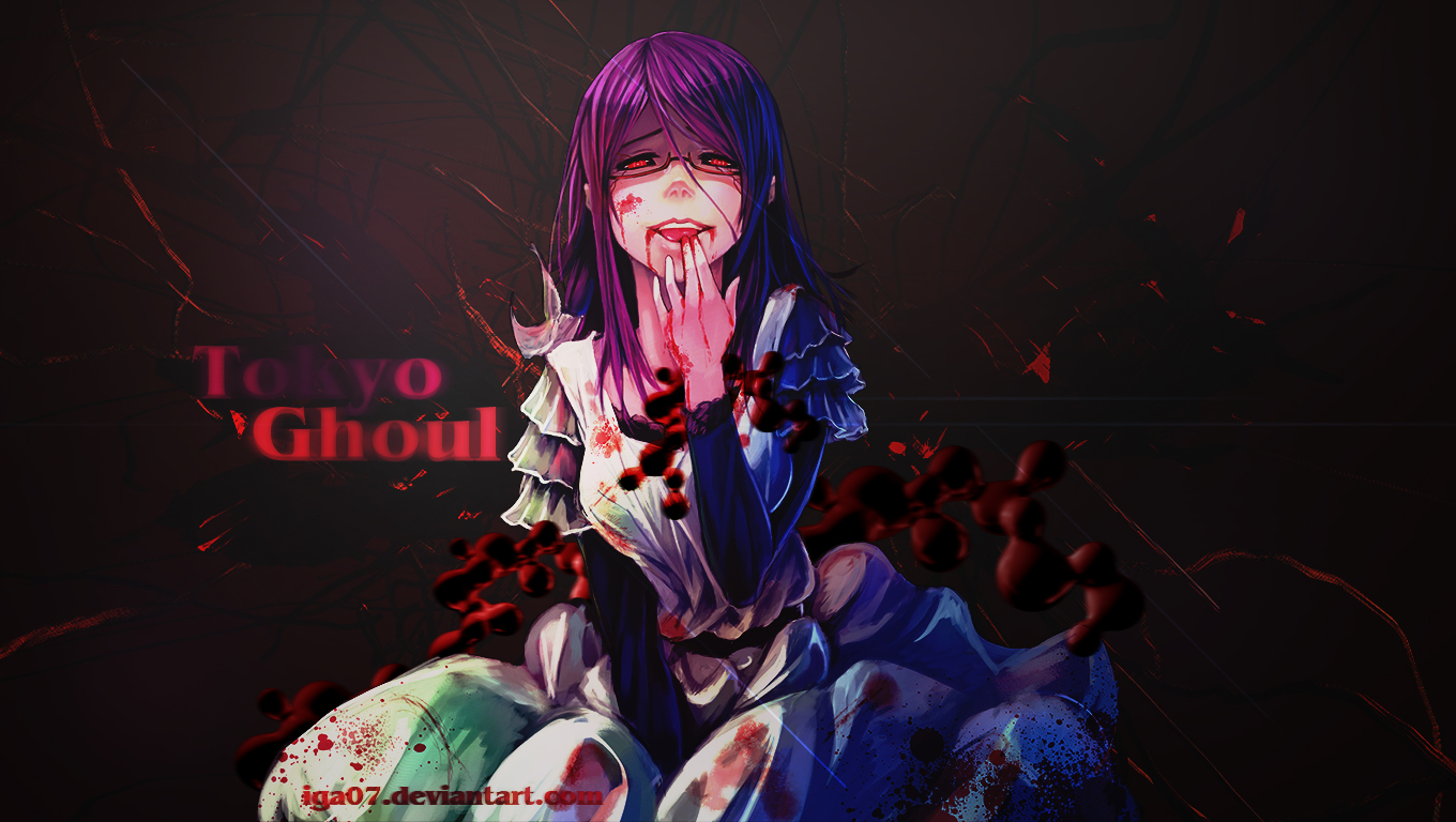 Wallpaper Tokyo Ghoul 1360x768 Rize Kamishiro By Iga07 On Deviantart Wallpaper Tokyo Ghoul 1360x768 Rize Kamishiro By Iga07 On Deviantart