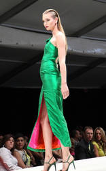 Green JM Couture Dress