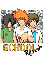 School Rascals Comic Background