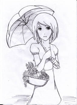 Parasol Lady