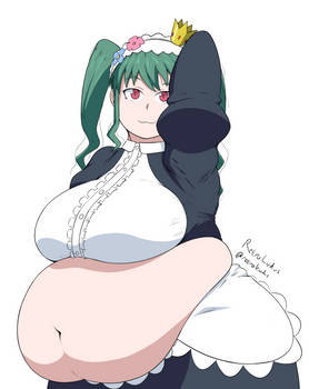 Planet With a big fat maid