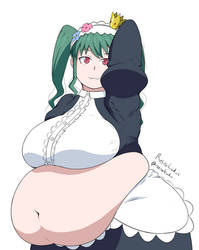 Planet With a big fat maid