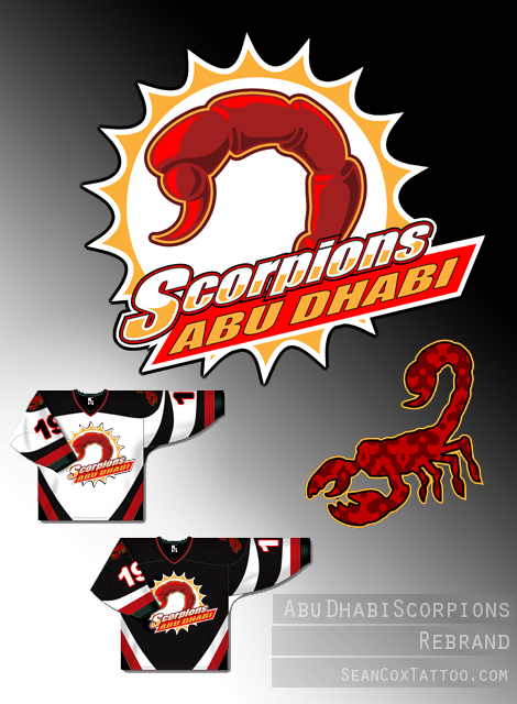 Abu Dhabi Scorpions rebrand