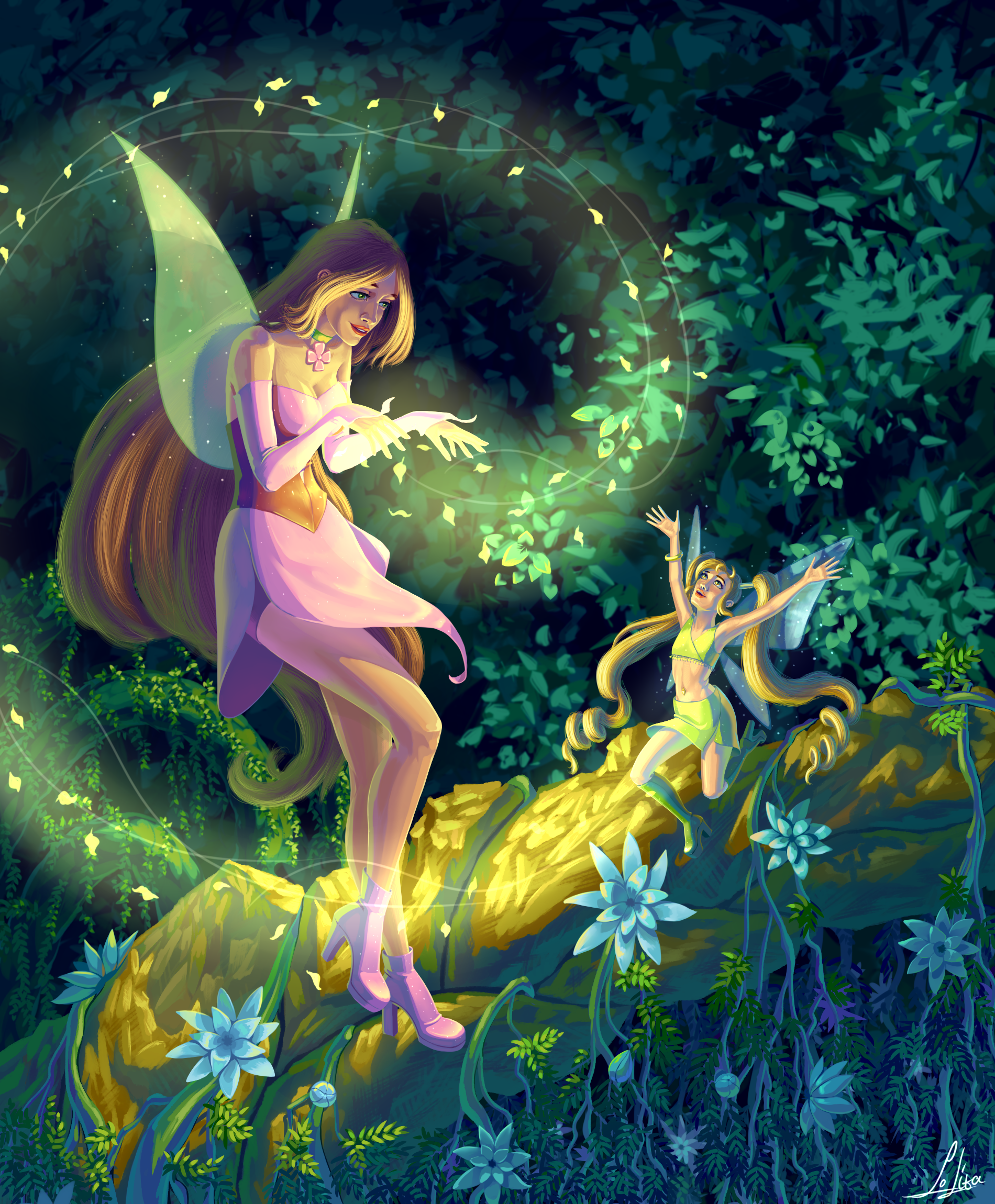 Flora and Chatta (Magic Friends)
