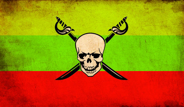 Bandera de Piratas de Sierra de Leona